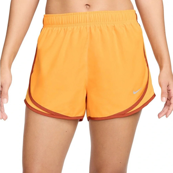 Nike Pants - Nike Dri-Fit Women’s Orange Lined Tempo Athletic Running Shorts Sz XS NWT
